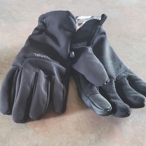 Men's Rossignol midweight i-tip black gloves, size medium, new with tags